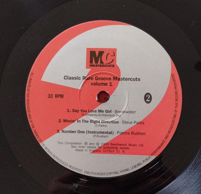 Rare Groove Mastercuts Vol. 1 LP