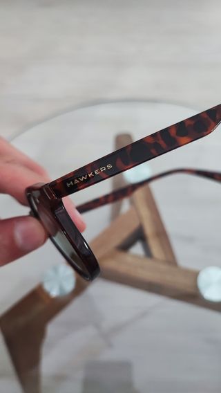 Gafas sol redondas marrones