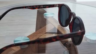 Gafas sol redondas marrones