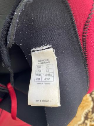 Neopreno Tribord XS Mujer