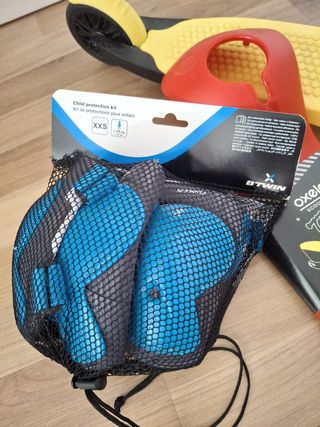 Patinete infantil Decathlon + accesorios