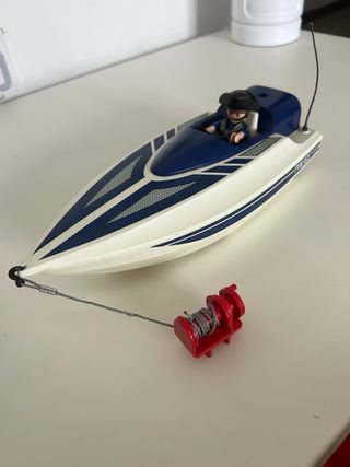 Lancha Playmobil Policia