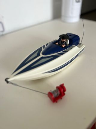 Lancha Playmobil Policia