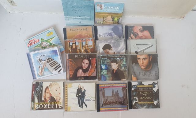 Lote 15 CDs Música Variada
