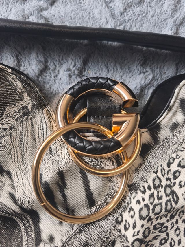 Bolso estampado animal print