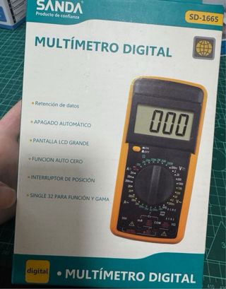 Multímetro Digital SD-868A. NUEVO