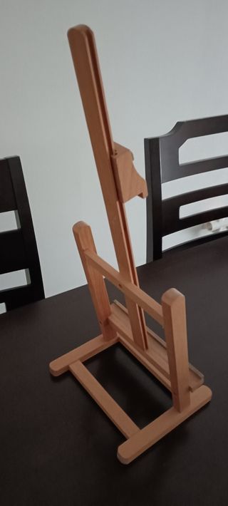 Caballete sobremesa madera