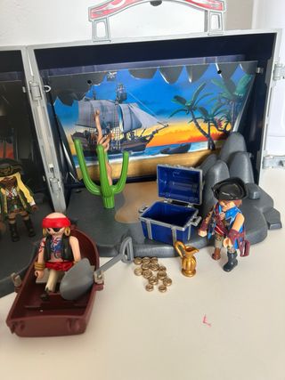 Playmobil Piratas - Cofre Tesoro