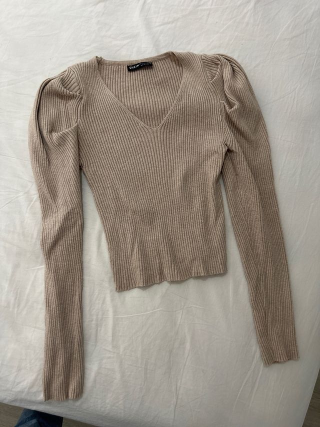 Jersey beige manga globo