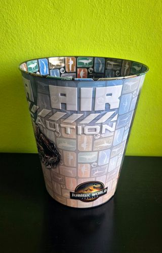 Cubo palomitas Jurassic World Rebirth NUEVO