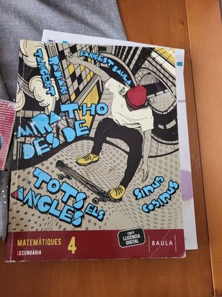 Libros Secundaria 4 ESO Maristas Maristes.