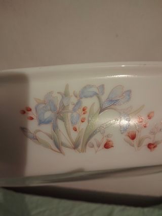 Pirofila con salsiera vintage