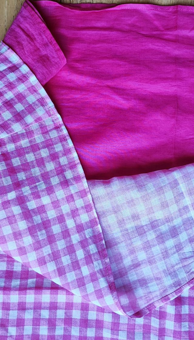 Top Vichy Fucsia Niu