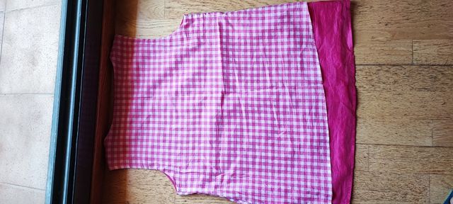 Top Vichy Fucsia Niu