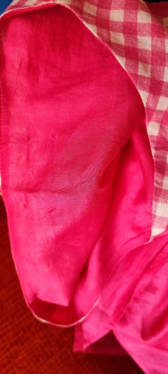 Top Vichy Fucsia Niu