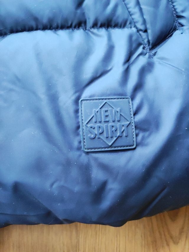 Abrigo New Spirit azul marino niño