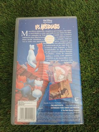 VHS Los Aristogatos 