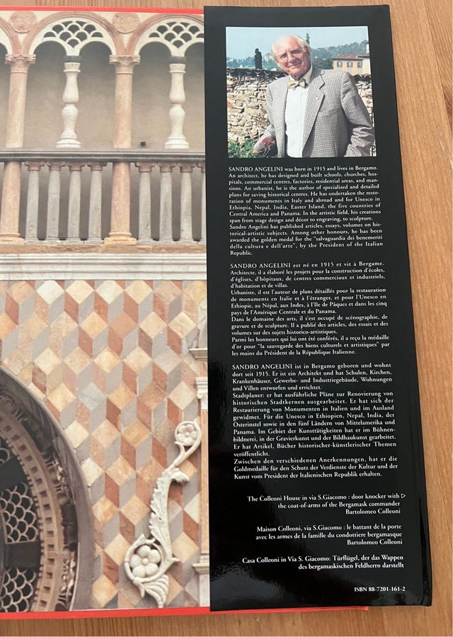 Libro Bérgamo. New images for a timeless face