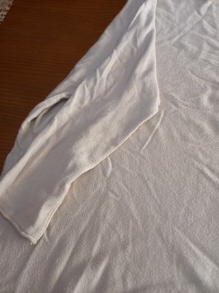Jersey Pequeñamoma beige talla xxl