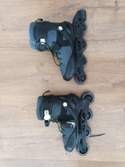 Patines línea nº 42 + bolsa + protecciones