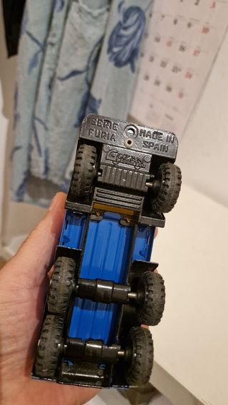 Camión basura Gozan Furia vintage