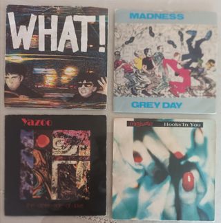 Vinilos Singles Yazoo,Madness, softcell, Marillion