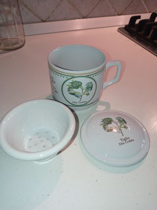 Tazza Tisaniera Messegue' con Infusore