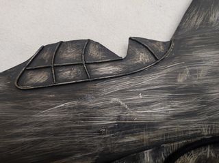 Avion metalico decorativo - Pared