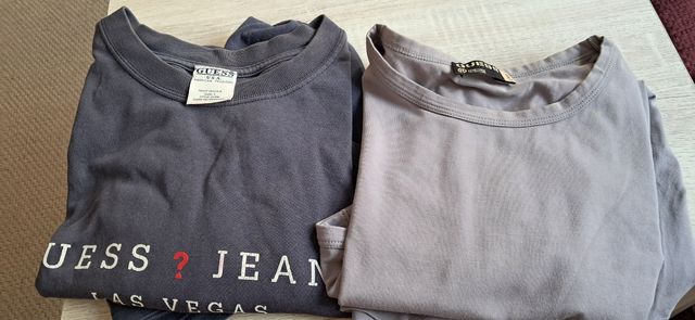 2 Camisetas Guess - Azul y Gris
