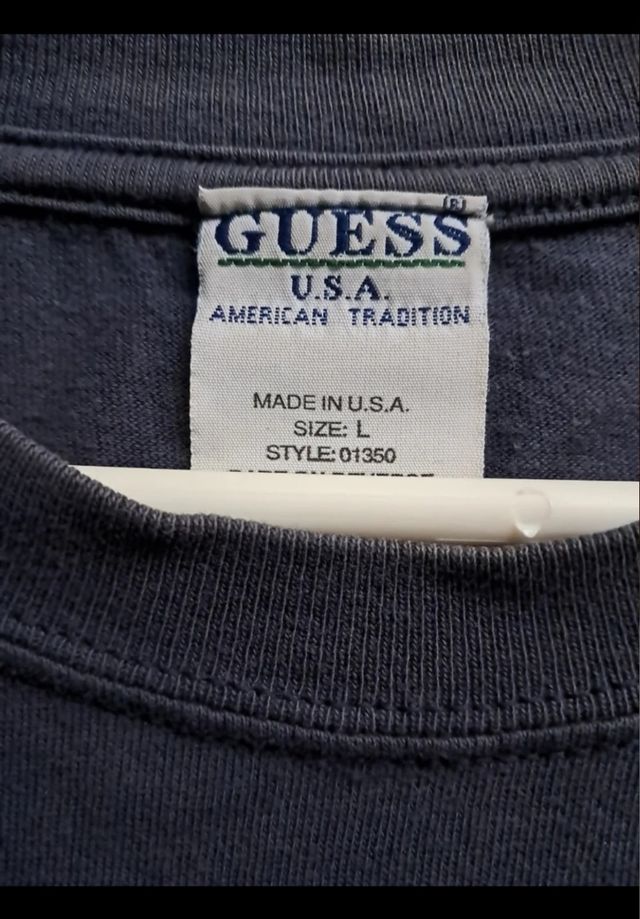2 Camisetas Guess - Azul y Gris