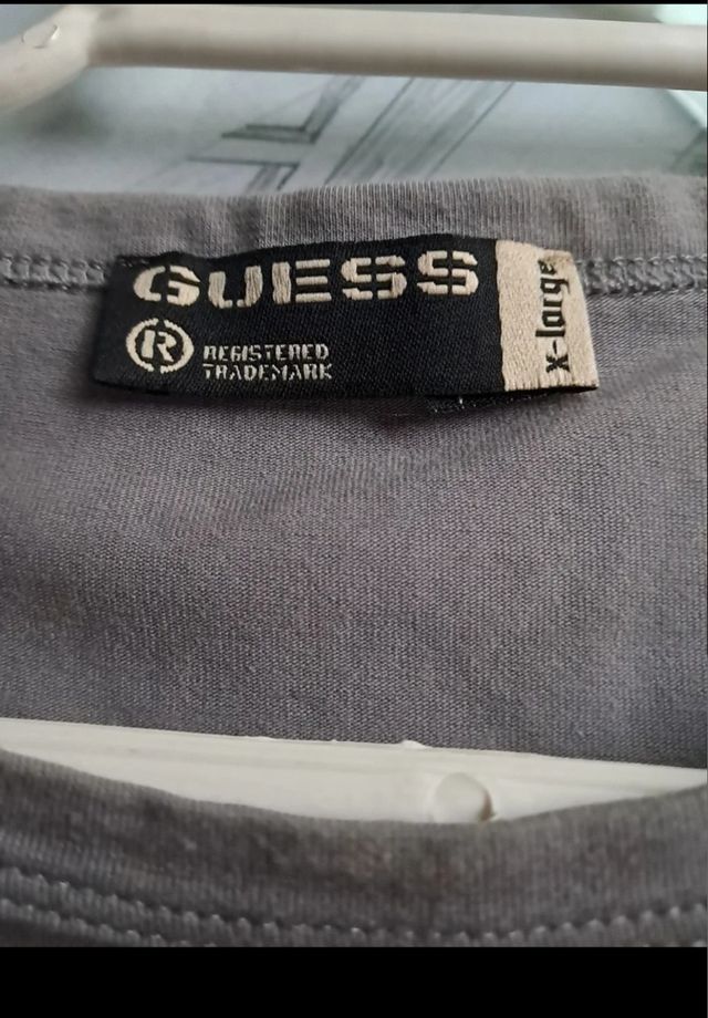 2 Camisetas Guess - Azul y Gris