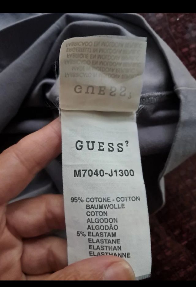 2 Camisetas Guess - Azul y Gris