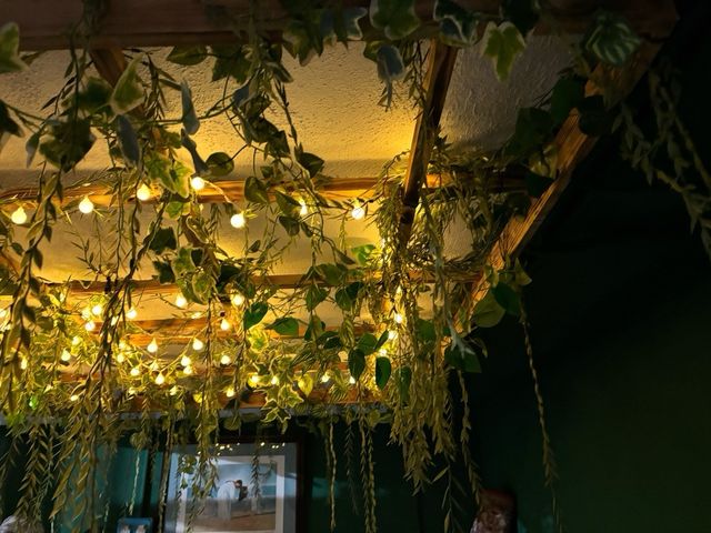 Tejadillo decorativo con luces