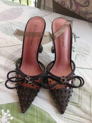 Décolleté Stephan nere n.40