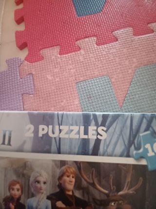 Puzzle Frozen 2x100 piezas 6-8 años