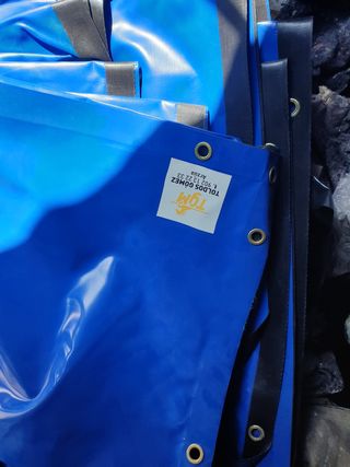 Lona/Carpa azul 10x24mts - Nueva 240mts cuadrados
