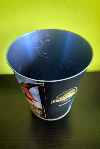 Cubo palomitas Jurassic World Rebirth NUEVO 1