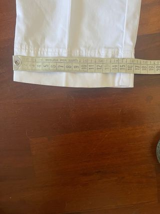 Pantaloni Blukey bianchi tg 40