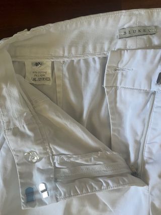 Pantaloni Blukey bianchi tg 40