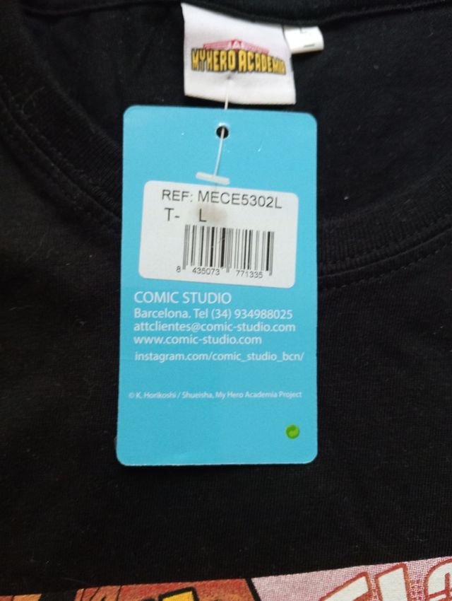 Maglietta My Hero Academia - Taglia L
