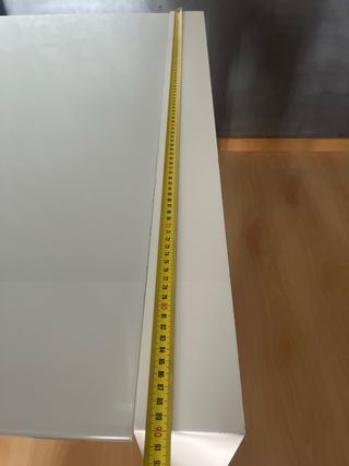 Mesa comedor blanca - Moderna extensible 
