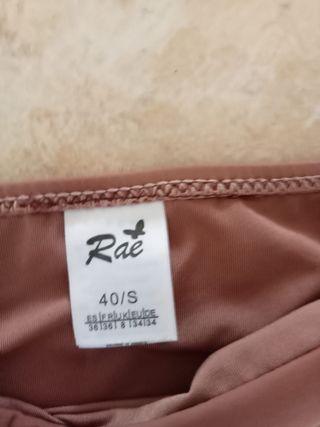 Bikini uncinetto Rae beige e marrone