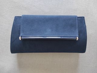 Pochette elegante blu