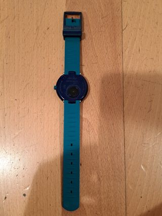 Reloj Swatch flik-flak azul-verde