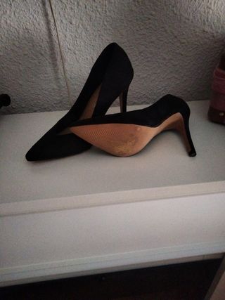 Tacones negros Marypaz -talla 35