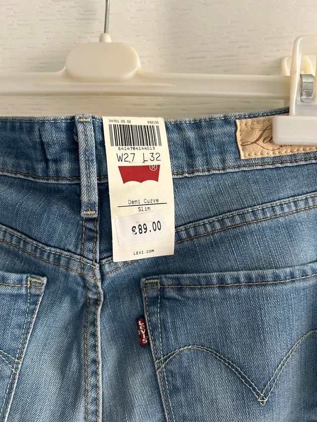 Levi's Demi Curve Slim - Vaqueros Mujer Talla S