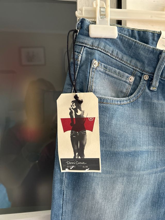 Levi's Demi Curve Slim - Vaqueros Mujer Talla S