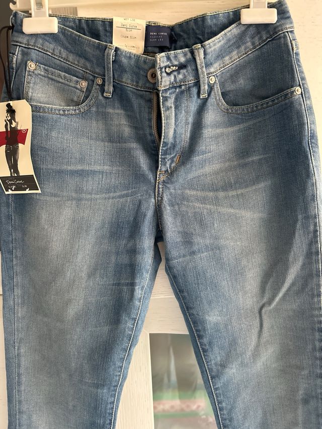 Levi's Demi Curve Slim - Vaqueros Mujer Talla S
