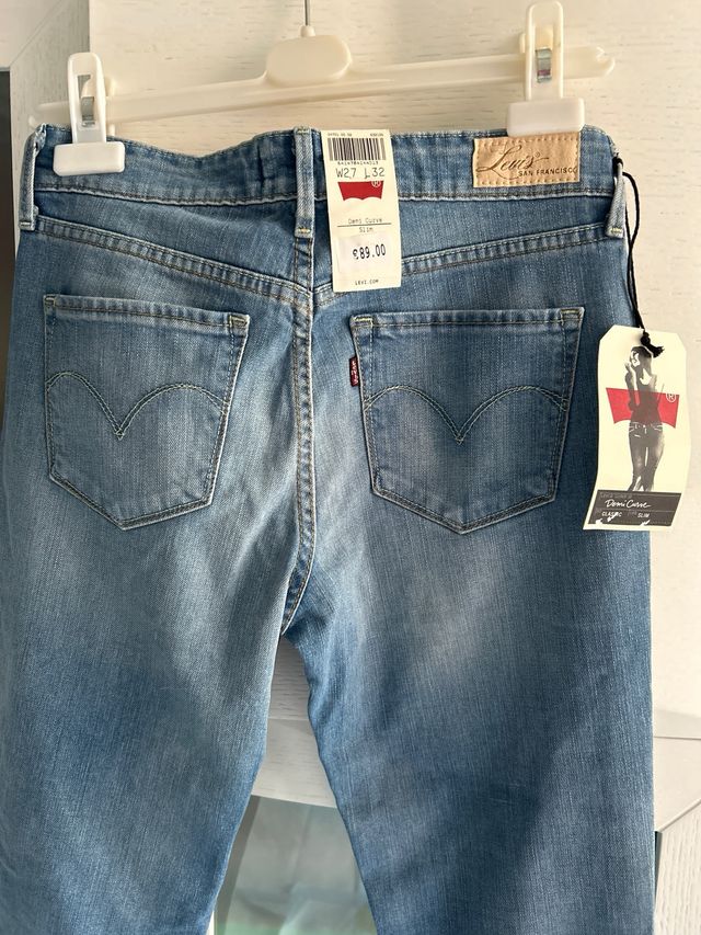 Levi's Demi Curve Slim - Vaqueros Mujer Talla S