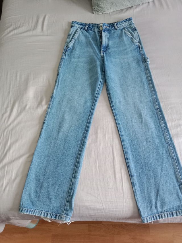 Vaqueros Zara azules